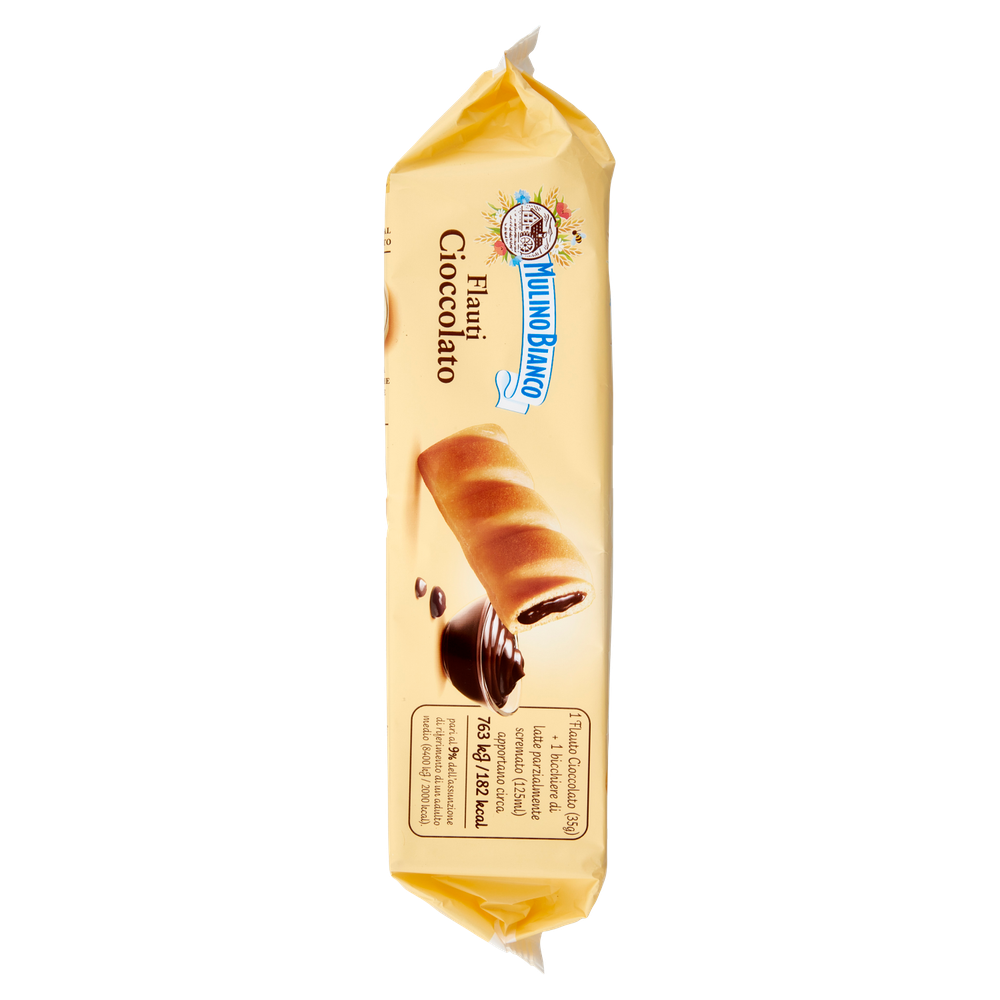 Merendine Flauti Cioccolato Senza Additivi 8x35g Mulino Bianco - Foto 2