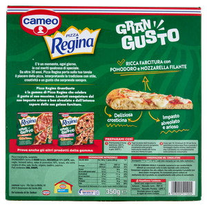 Pizza Regina Gran Gusto Margherita 350g Cameo - Foto 3