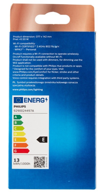 Lampadina Goccia 100w E27 Luce Connessa Rgb Philips - Foto 3