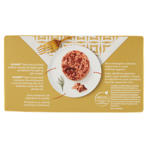Alimento Umido Per Gatti Intrecci Salmone E Tonno Gormet Gold - Foto 3