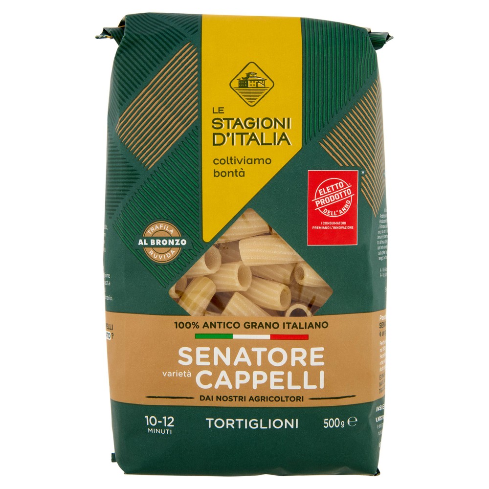 Pasta Tortiglioni N.73 Senatore Cappelli Le Stagioni D'italia - Foto 1