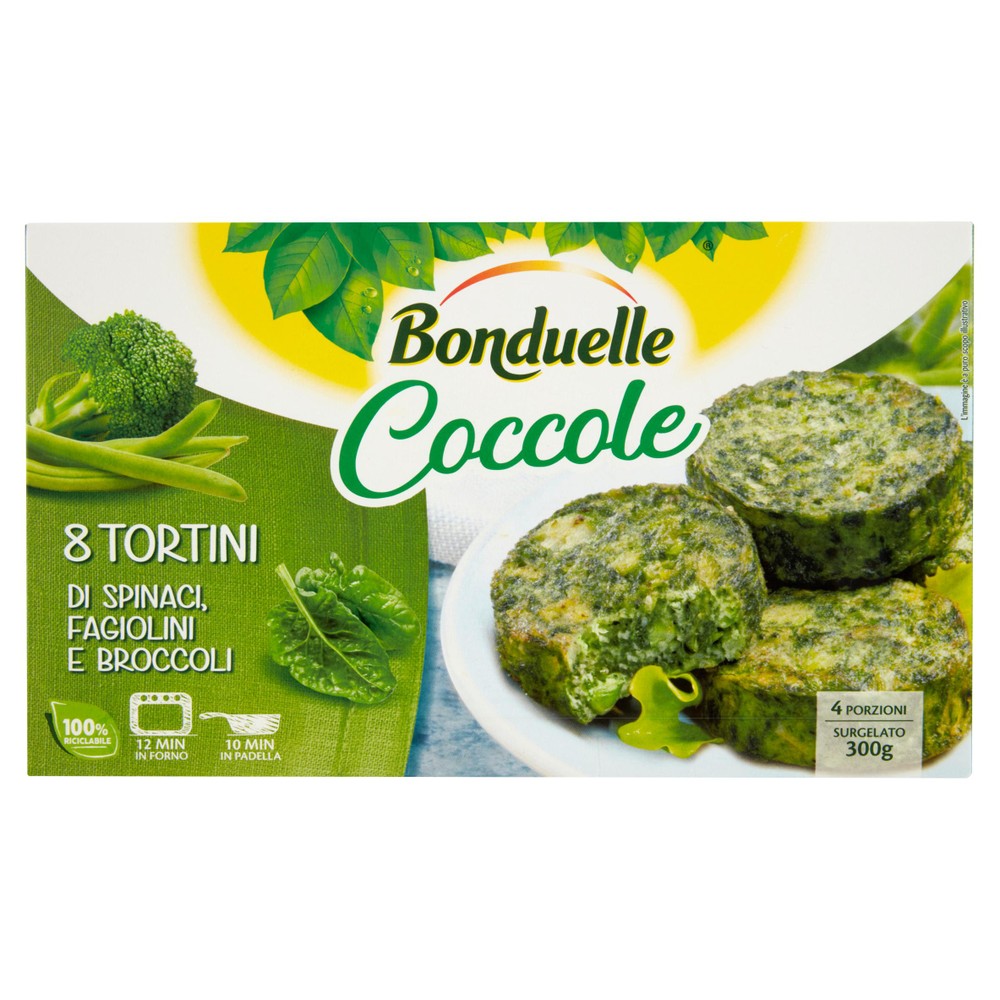 Coccole Spinaci Fagiolini E Broccoli Bonduelle