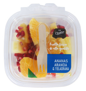 Macedonia Ananas Arancia Melagrana In Vaschetta - Foto 1