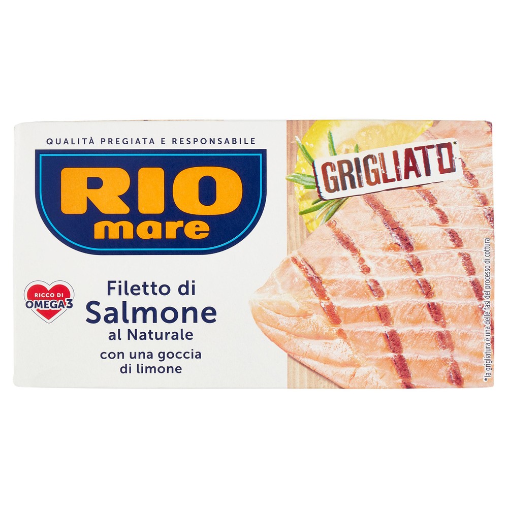 Filetto Di Salmone Grigliato Al Naturale Rio Mare - Foto 1