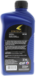 Olio Lubrificante Per Auto 5w40 1l Syntech Elf - Foto 2