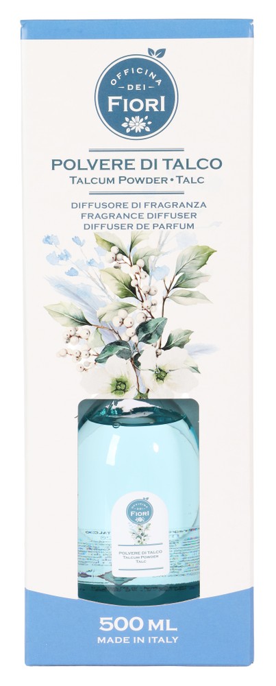 Ricarica Diffusore Ambiente 500 Ml Officina Dei Fiori Polvere Di Talco - Foto 1