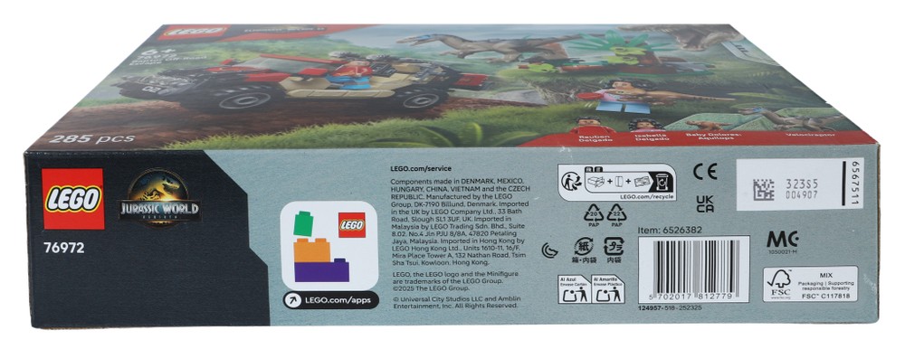 Raptor Off-Road Escape Lego Jurassic World - Foto 2