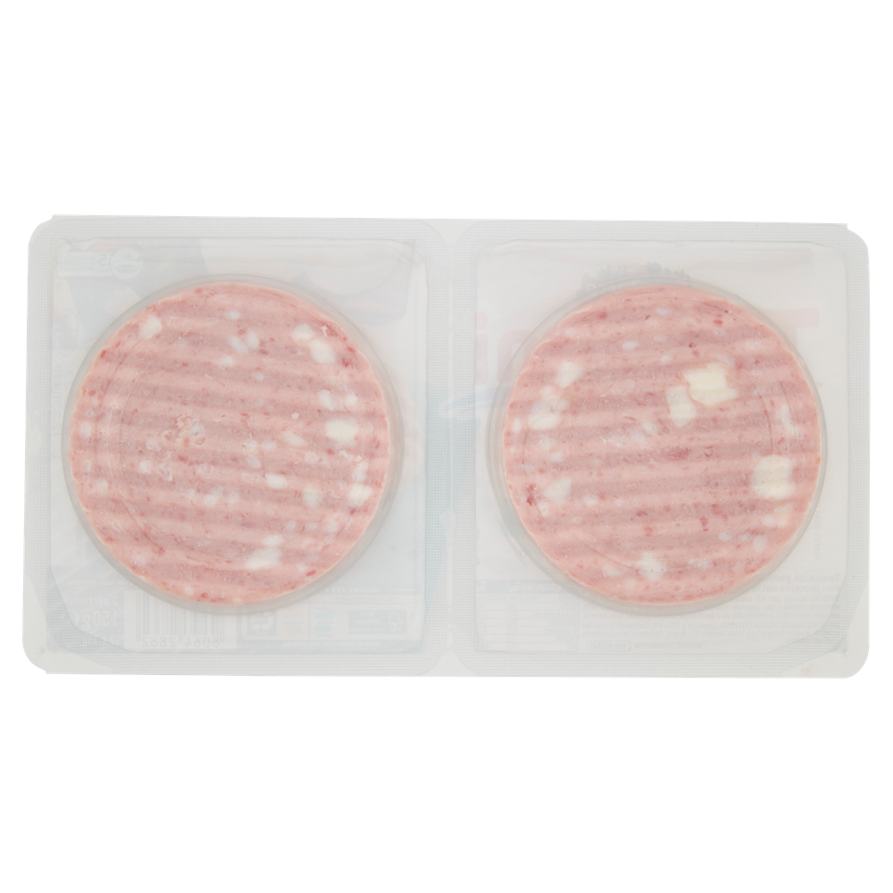 Hamburger Prosciutto Cotto E Mozzarella Granterre Teneroni - Foto 3