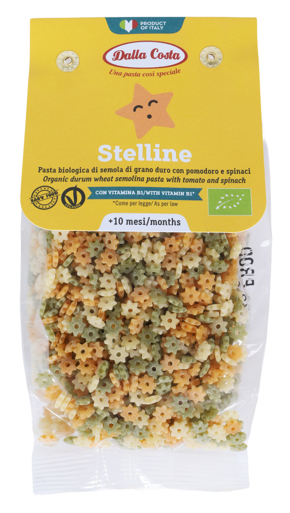 Stelline Tricolore Pomodoro E Spinaci Bio Dalla Costa - Foto 1