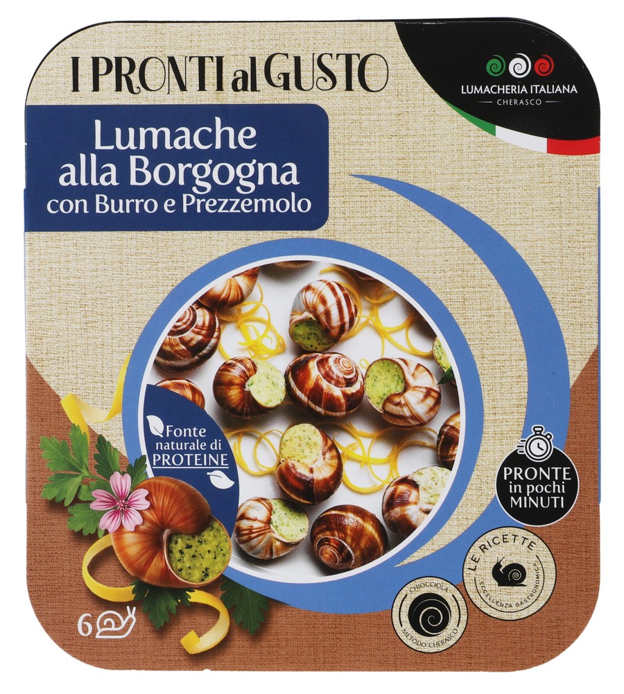 6 Lumache Alla Borgogna Surgelate Lumacheria Italiana - Foto 1