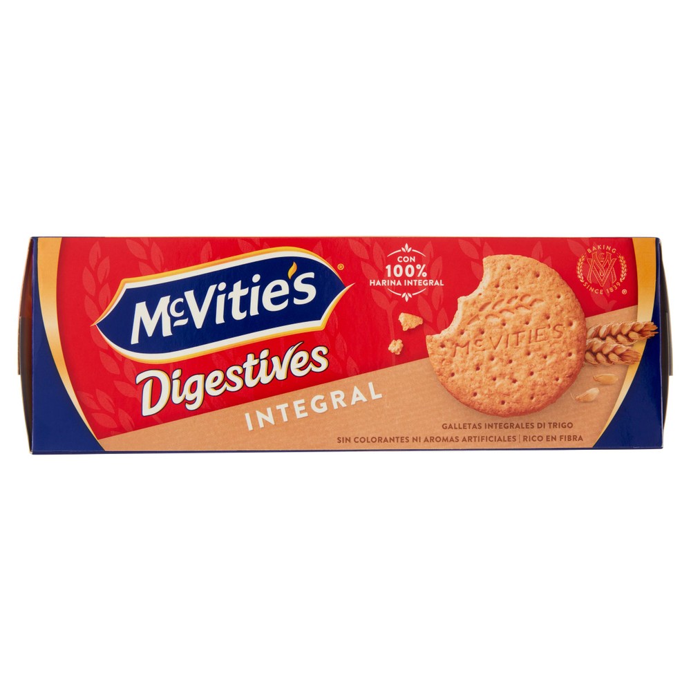 Biscotti Digestives Di Grano Integrale Croccanti Mcvitie's - Foto 1
