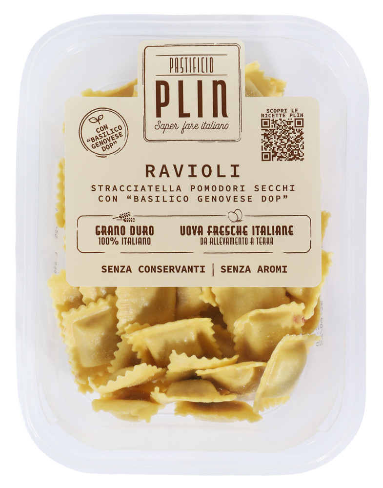 Ravioli Stracciatella Pomodori Secchi E Basilico Plin - Foto 1