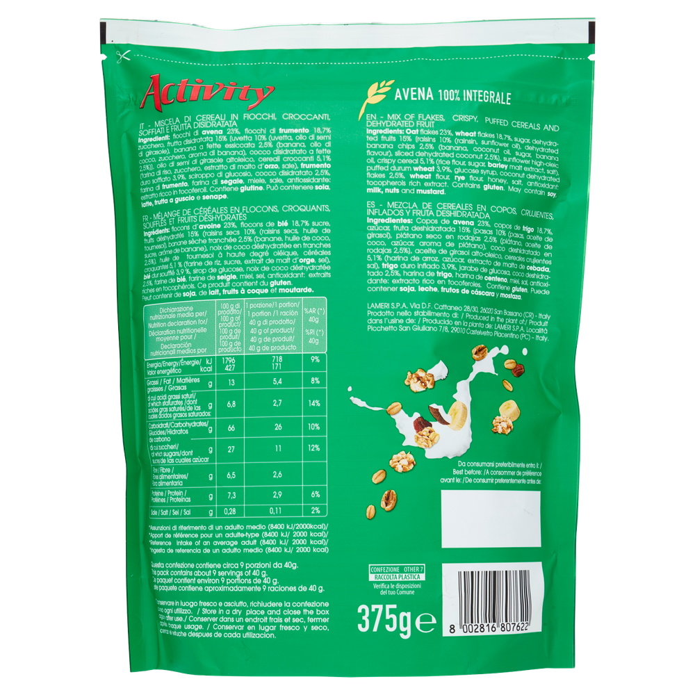 Muesli Croccante Con Frutta Activity - Foto 3