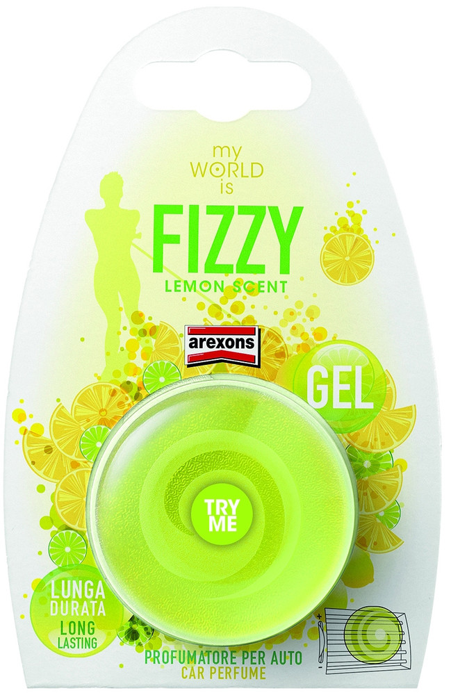 Profumatore Per Auto My World Is Fizzy In Gel Arexons
