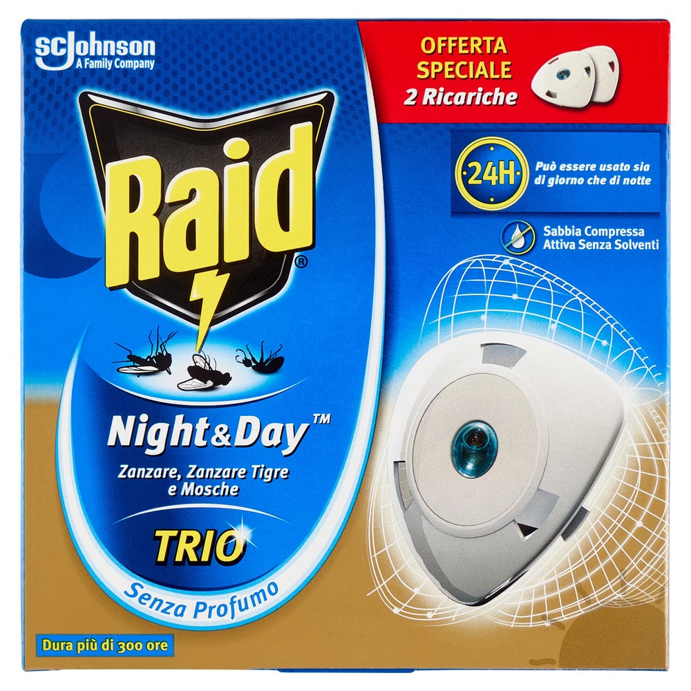 Ricarica Per Elettroemanatore Night&Day Trio Raid - Foto 1