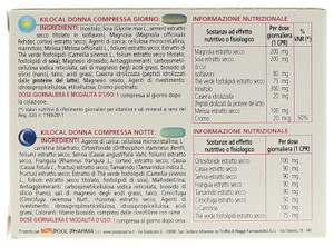 Kilocal Donna Pool Pharma Compresse - Foto 2
