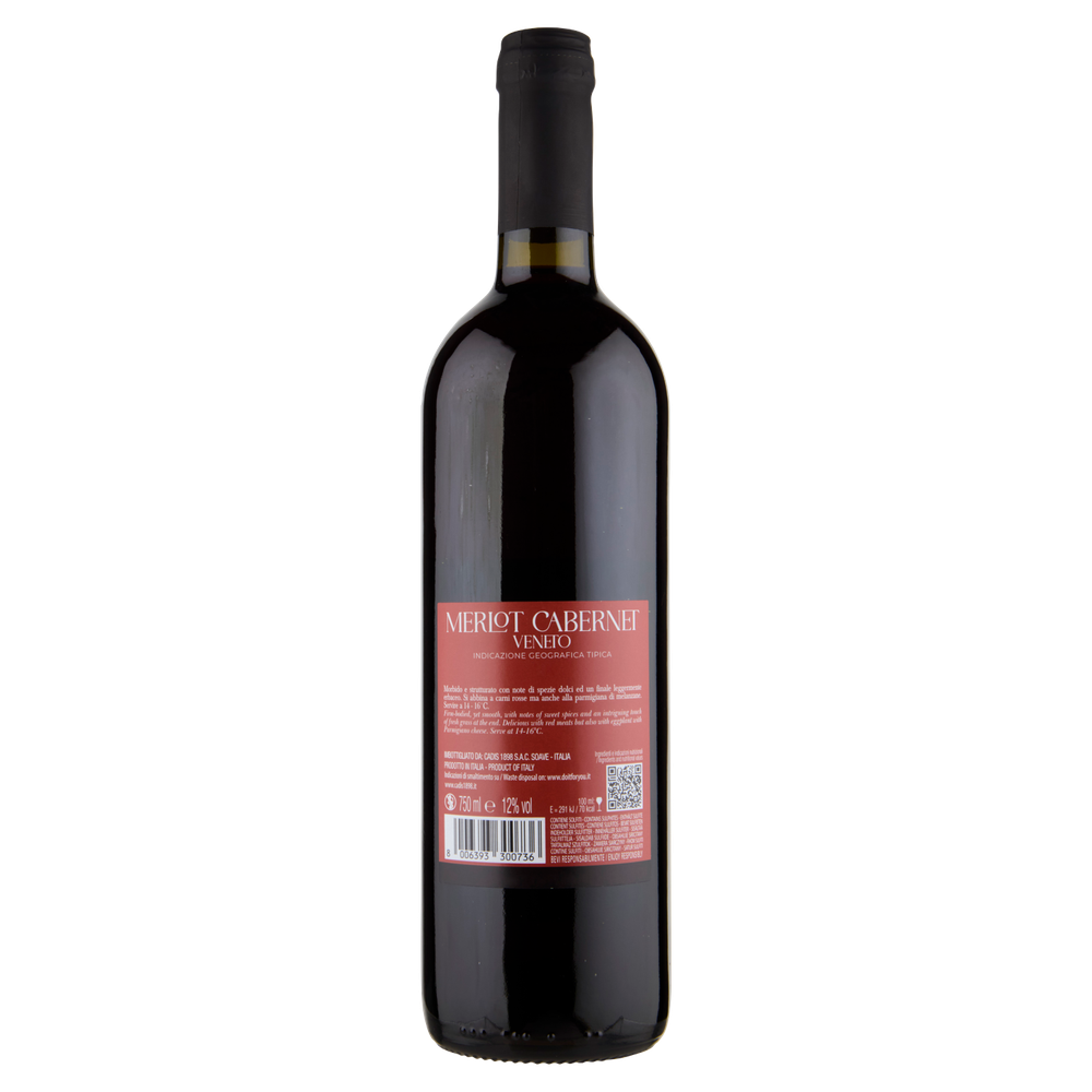 Vino Rosso Cabernet Merlot Trevenezie Igt - Foto 3