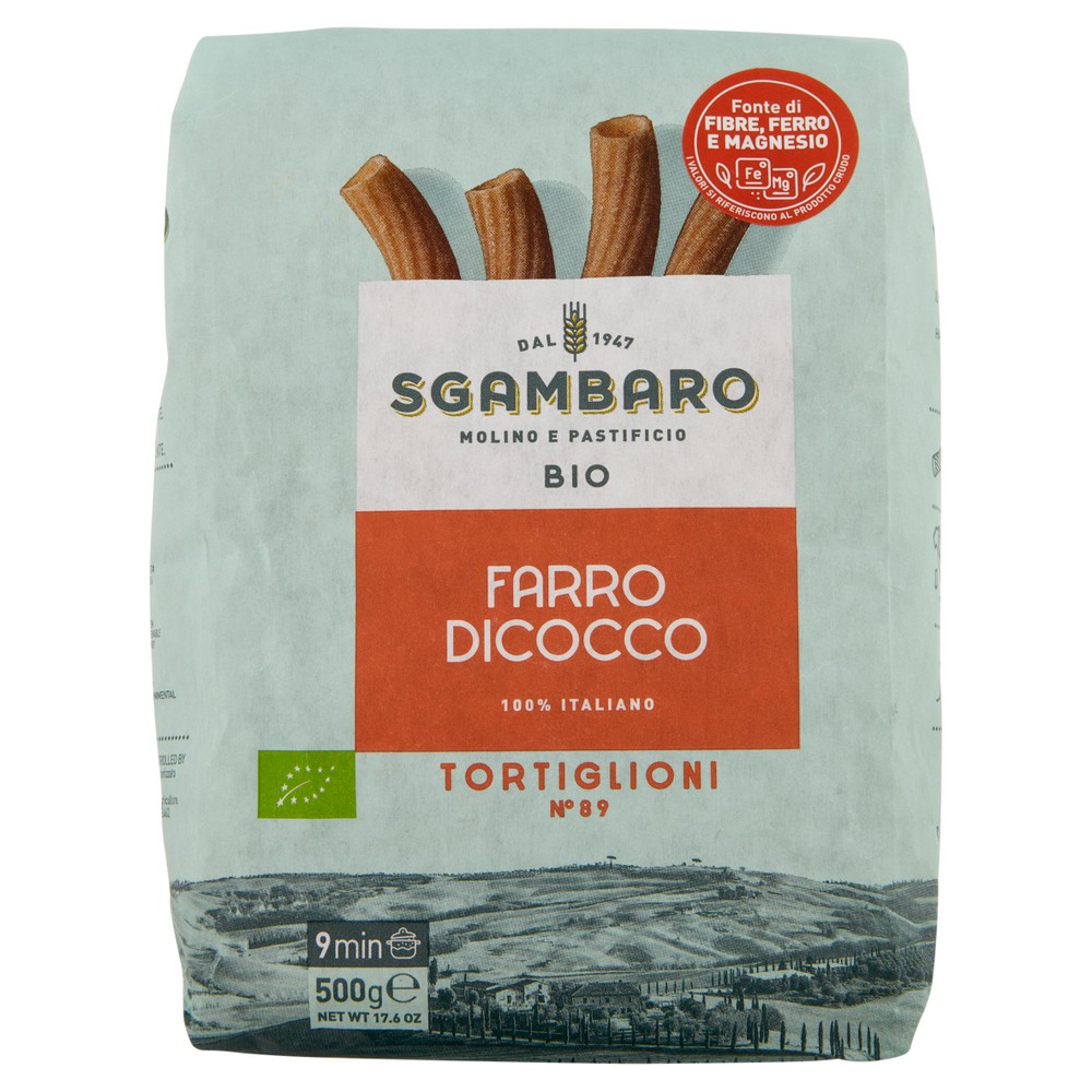 Pasta Tortiglioni N.89 Di Farro Dicocco Bio Sgambaro - Foto 1