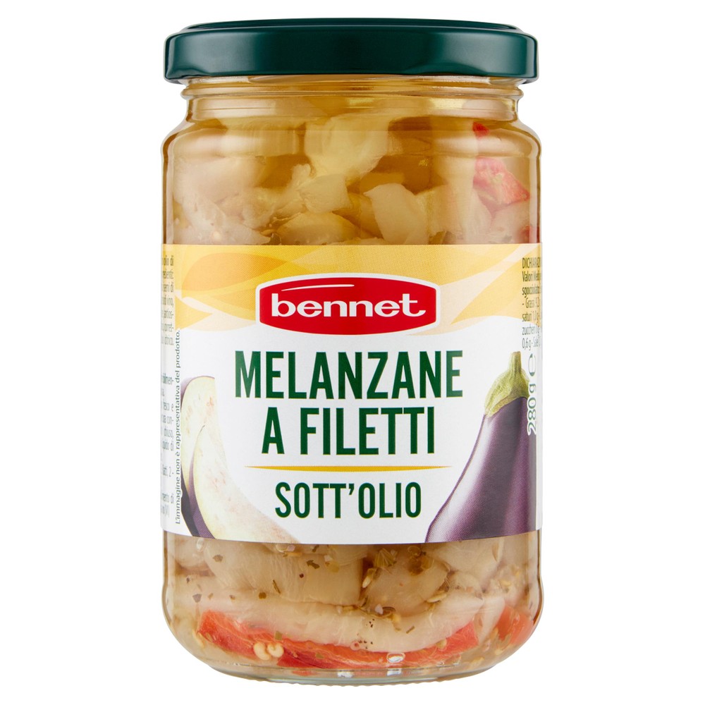 Melanzane A Filetti Sott'olio Bennet - Foto 1
