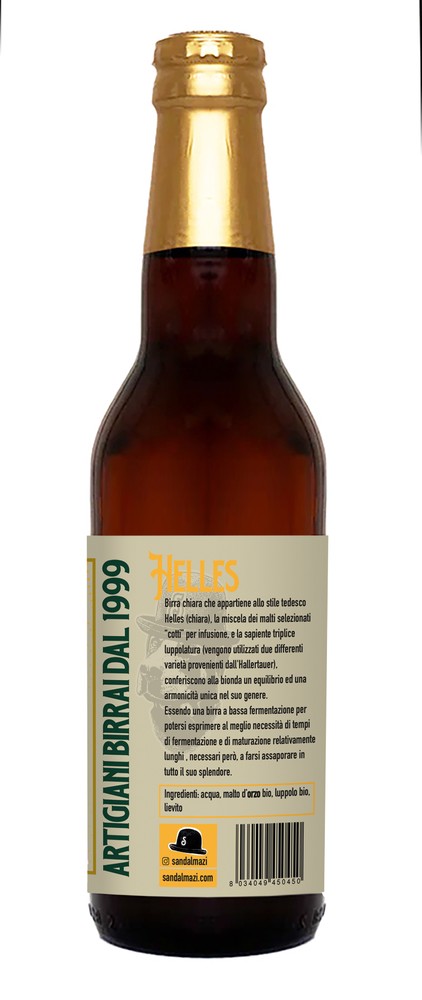 Birra Bio Non Filtrata Helles Birrificio Sandalmazi - Foto 3