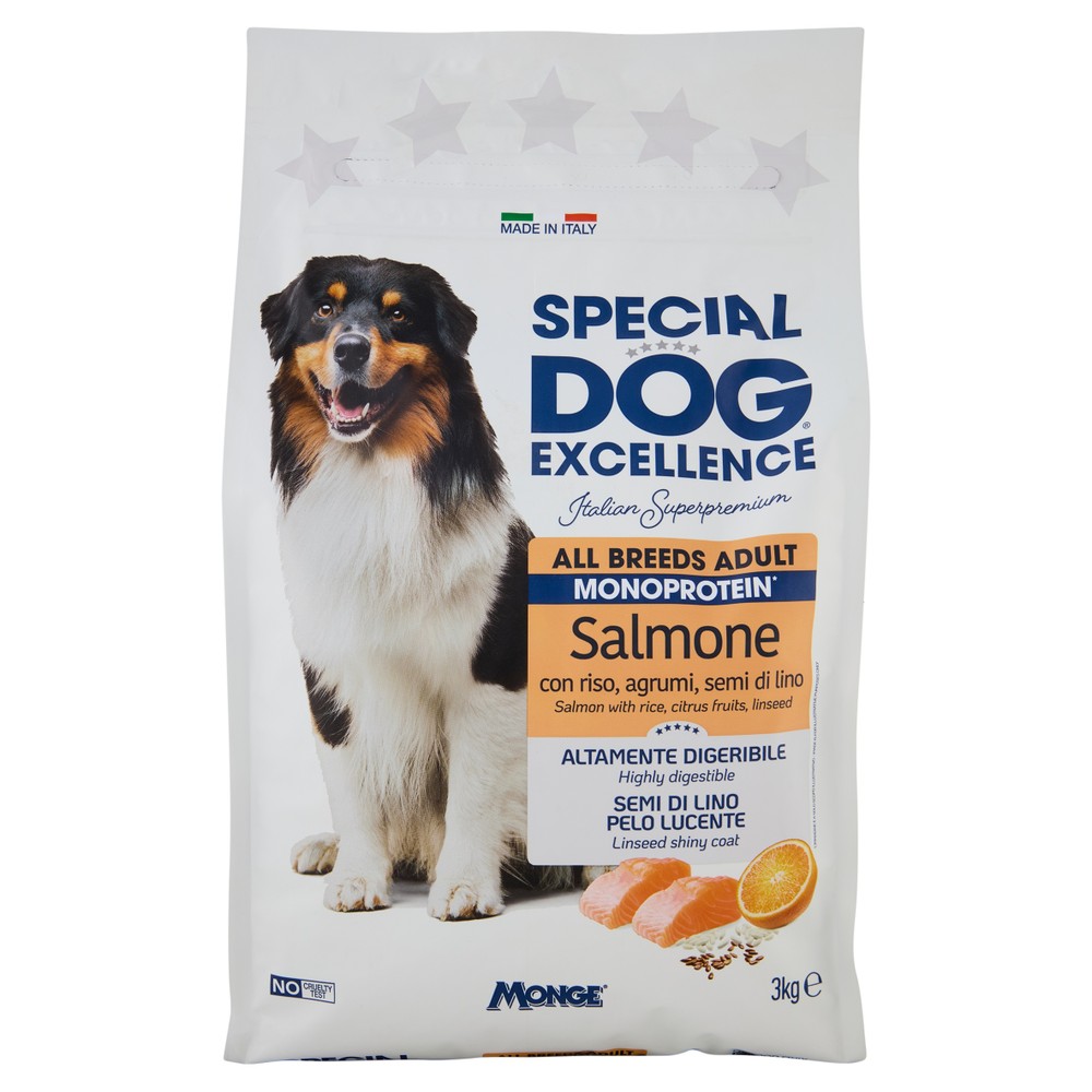 Alimento Monoproteico Per Cani Salmone Excellence Special Dog - Foto 1