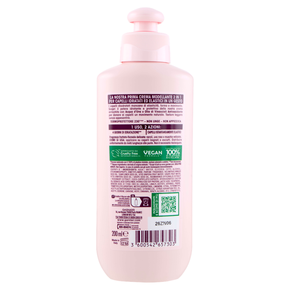 Crema Capelli Idratante Uva Uldradolce - Foto 3