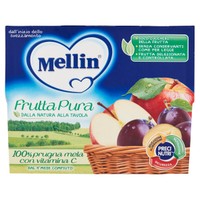 Fruttapura Prugna/Mela Frutta Grattugiata