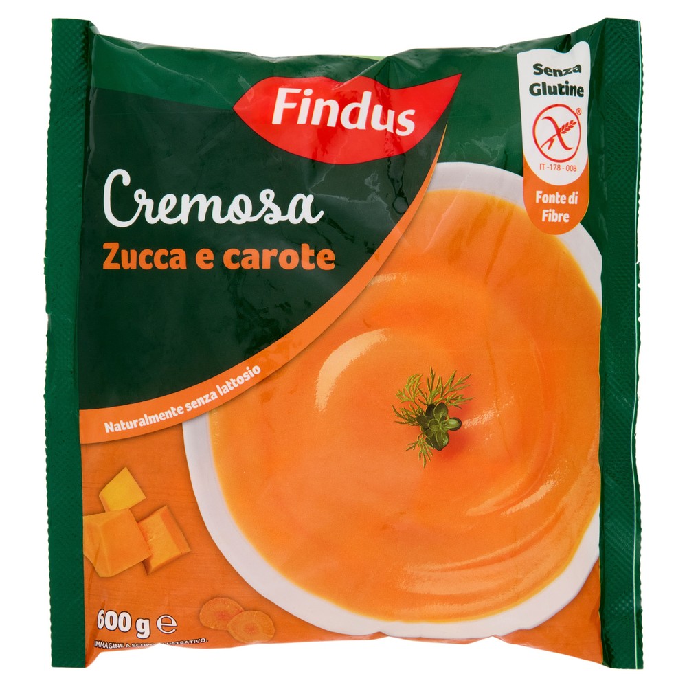 Cremosa Zucca E Carote Senza Glutine Findus - Foto 1