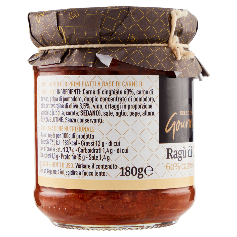 Ragu' Di Cinghiale Selezione Gourmet Bennet - Foto 2