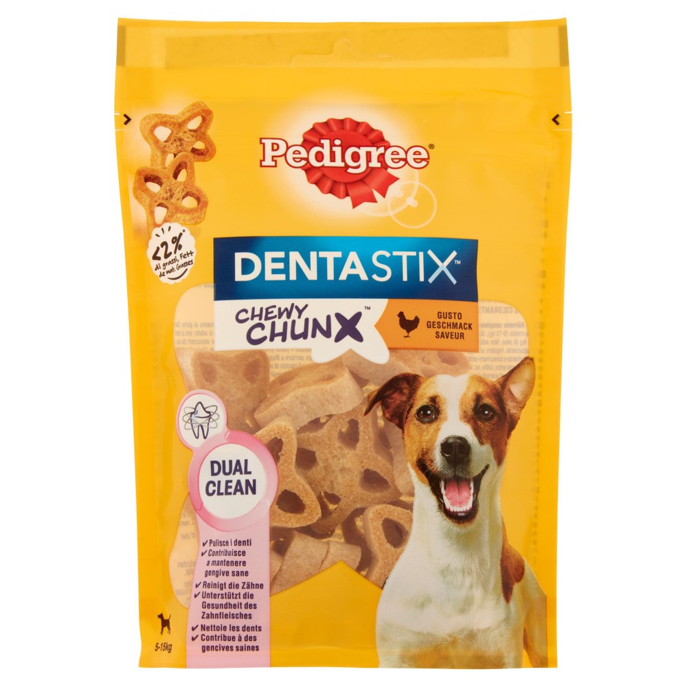 Pedigree Dentastix Chewy Chunks Snack Mini Al Pollo - Foto 1