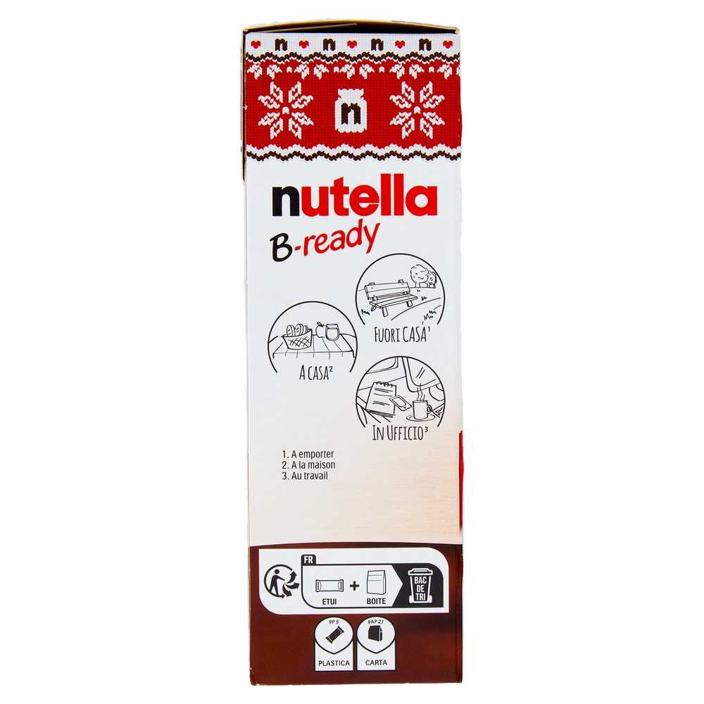 Biscotti Nutella B-Ready Con Crema Di Nocciola E Cacao 10x22g Nutella - Foto 2