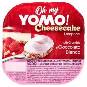 Oh My Yomo Cheesecake Lampone E Crumble Cioccolato