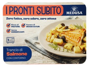 Trancio Di Salmone Con Contorno - Foto 1