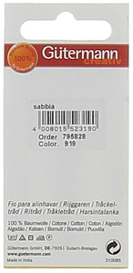 Filo Per Imbastire Colore 919 Sabbia Mt.200 Gutermann - Foto 2
