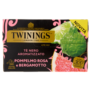 Tè Al Pompelmo Rosa E Bergamotto In Bustine 20x2g Twinings - Foto 1