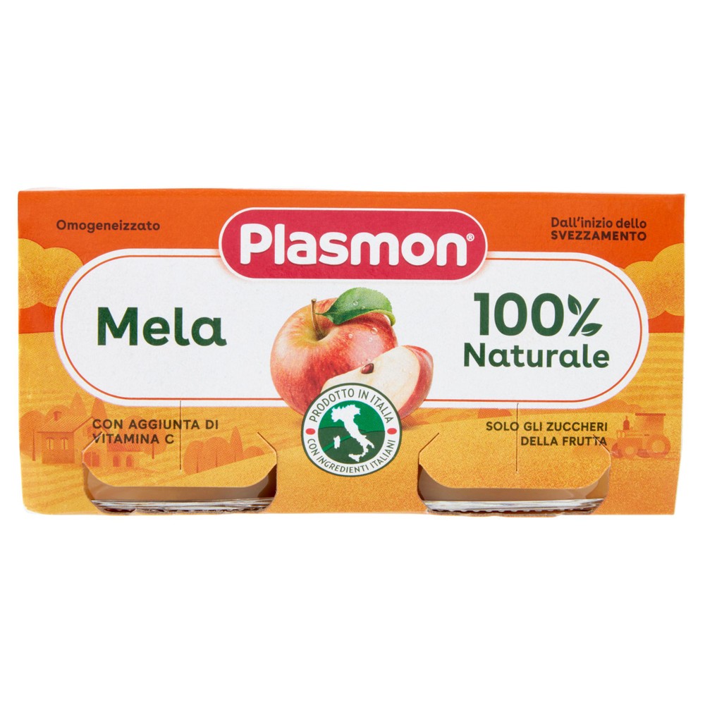 Omogeneizzato Alla Mela Plasmon, Conf. Da 2 - Foto 1