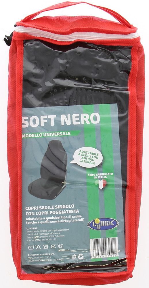 1 Coprisedile Per Auto Soft Nero - Foto 2