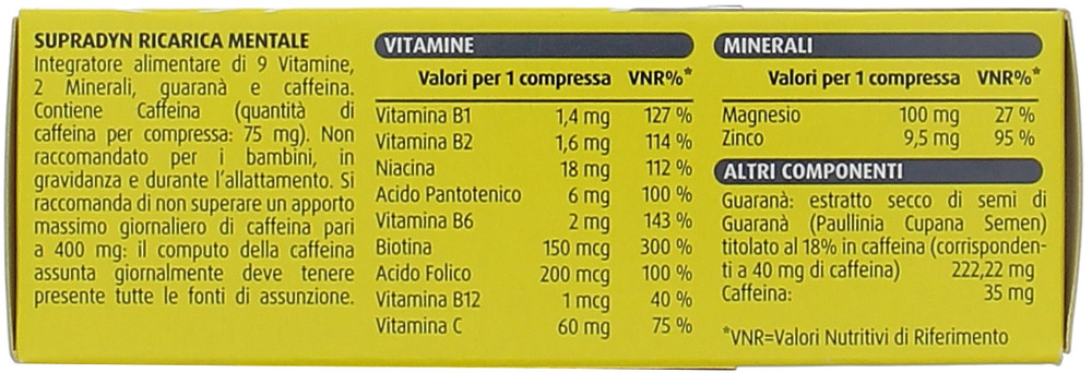Supradyn Ricarica Mentale Compresse Effervescenti - Foto 2