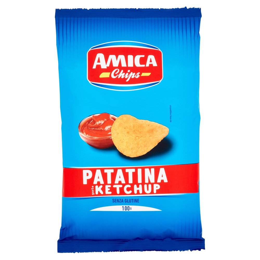 Patatine Fritte Al Gusto Ketchup Amica Chips - Foto 1