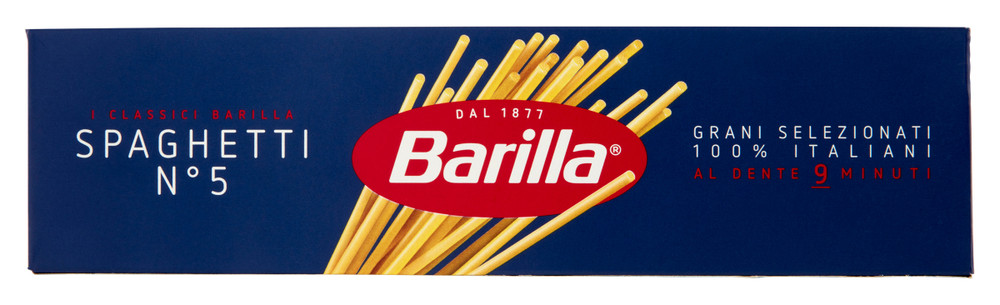 Pasta Spaghetti N.5 100% Grano Italiano Barilla - Foto 1