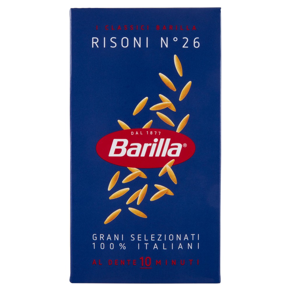 Pastina Risoni N.26 100% Grano Italiano Barilla - Foto 1