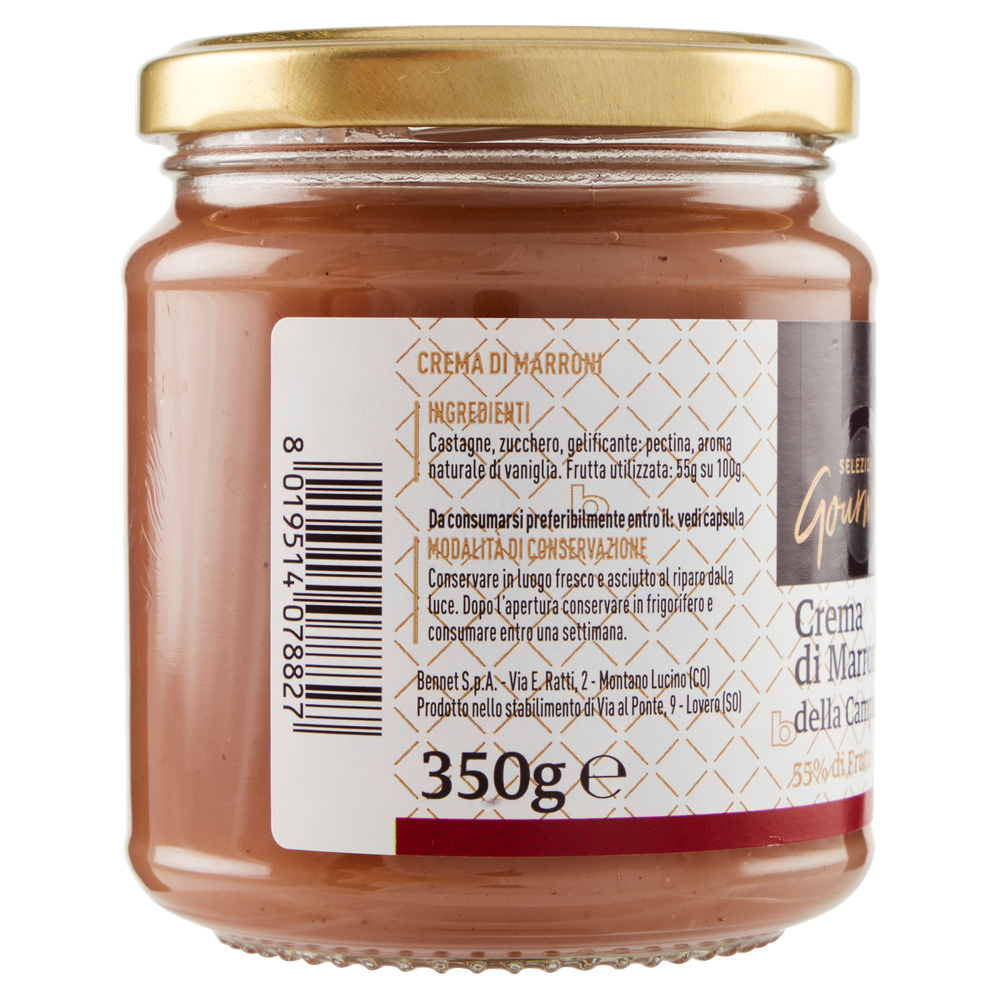 Confettura Crema Di Marroni Della Campania Selezione Gourmet Bennet - Foto 2