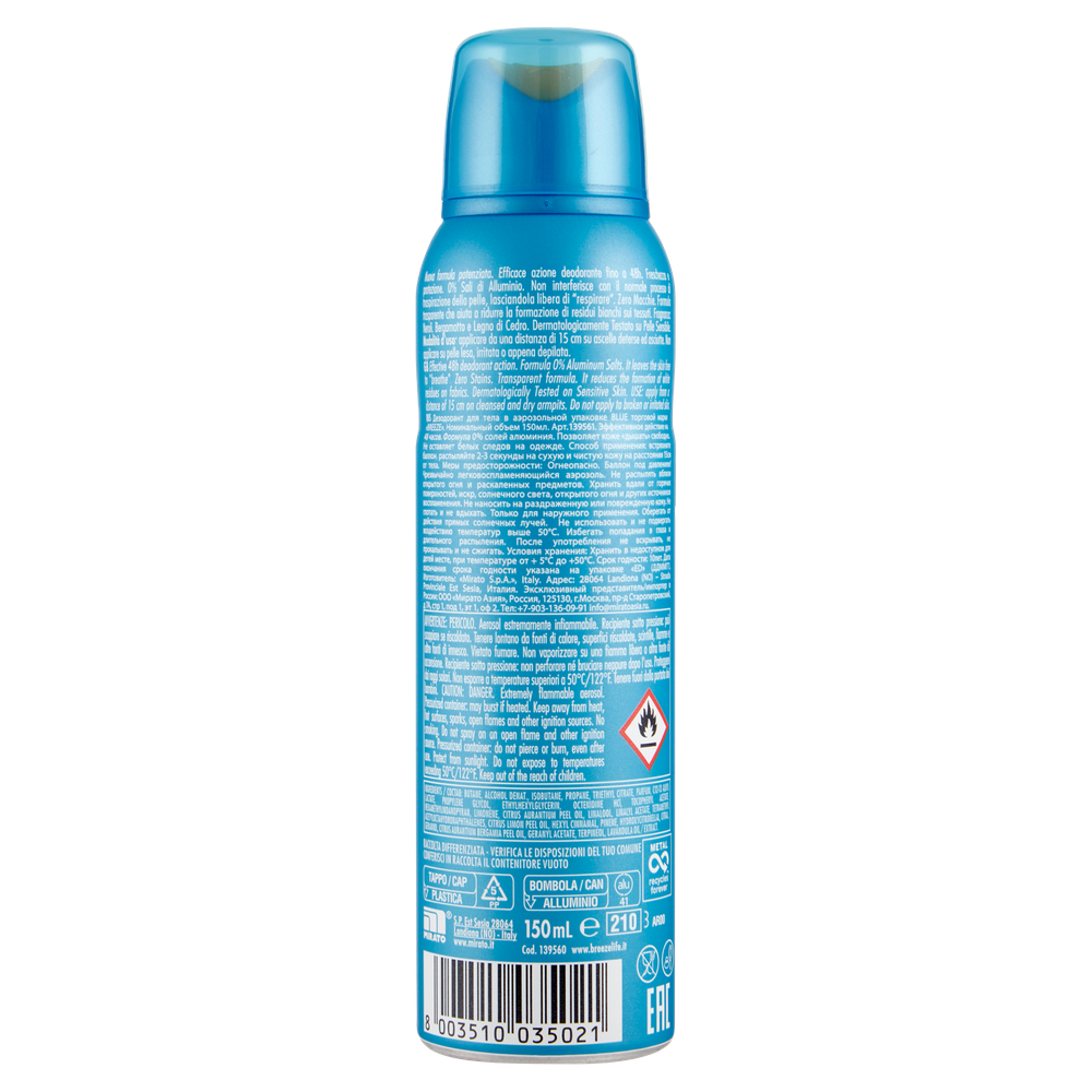 Deodorante Spray Breeze Blue - Foto 3