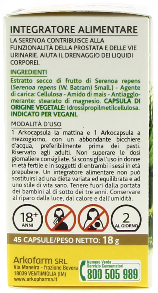Akocapsule Serenoa Repens Arkopharma - Foto 2
