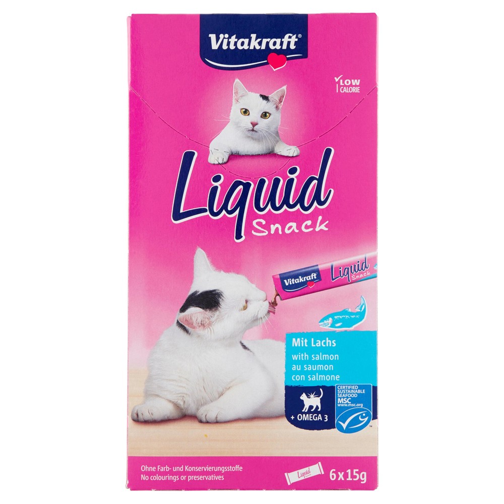 Cat Liquid-Snack Con Omega 3 Vitakraft