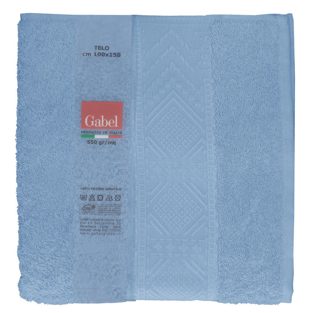 Telo  Spugna Cm100x150 Bluette Gabel - Foto 1