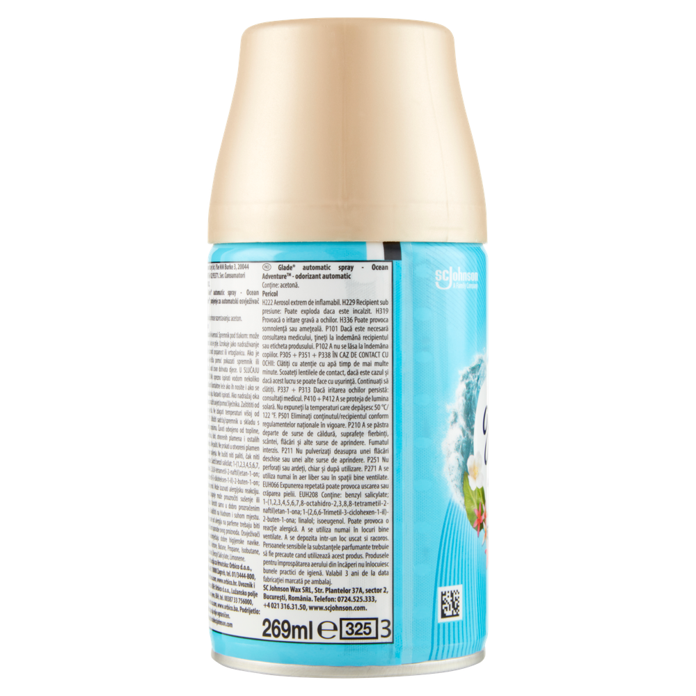 Ricarica Per Deodorante Ambiente Elettrico Ocean Glade Automatic - Foto 2