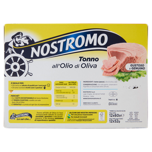 Tonno All'olio Di Oliva 12 X 60g Nostromo - Foto 3
