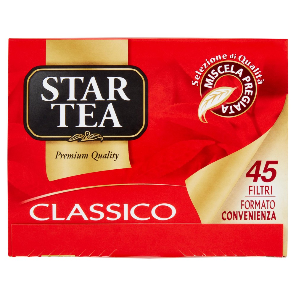 Tè Classico Da Miscela Di Foglie Pregiate In Bustine 45x1,4g Star Tea - Foto 1