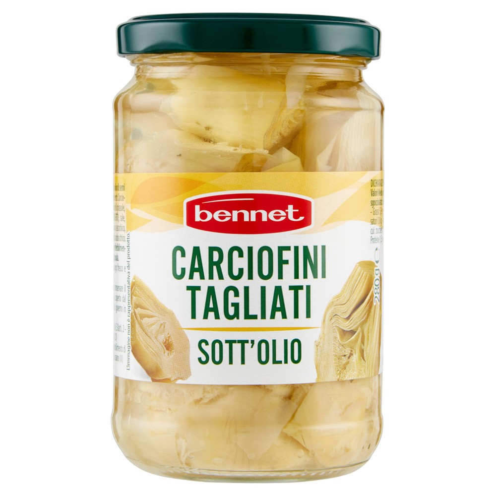Carciofini Tagliati Sott'olio Bennet - Foto 1